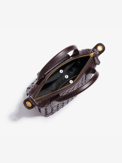 Adèle | Petit sac convertible tressé