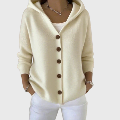 Mathilde | Cardigan à capuche tendance