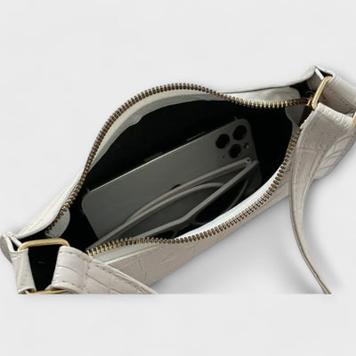 Romane - Sac en cuir brillant