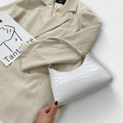 Romane - Sac en cuir brillant