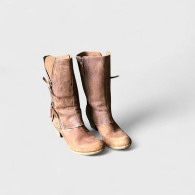 Jeanne - Bottes mi-mollet vintage