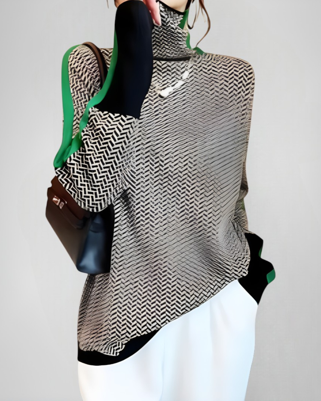 Victoire - Pull col roulé mélangé