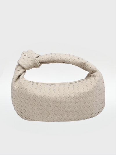 Sac tressé en daim moyen