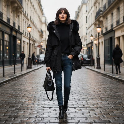 Aurore - Manteau Élégance Urbaine & Confort d’Hiver