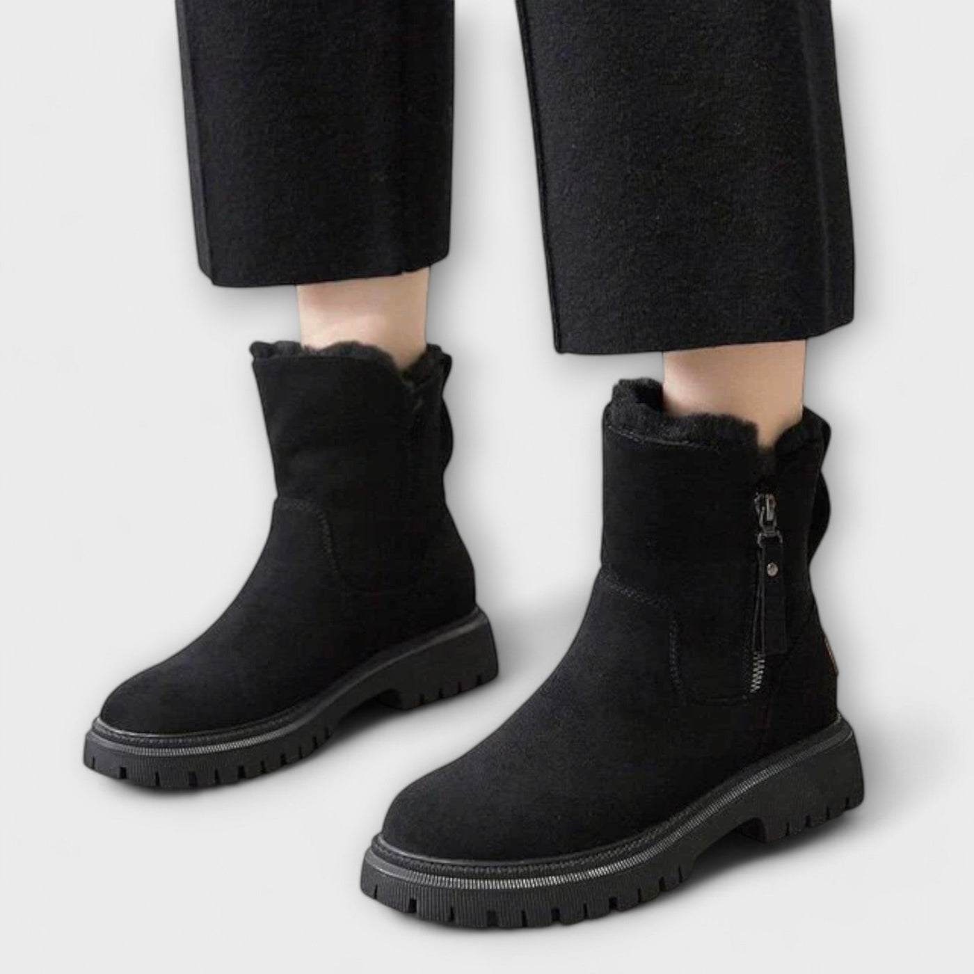 Lucia – Bottes d’hiver chaudes avec intérieur doux
